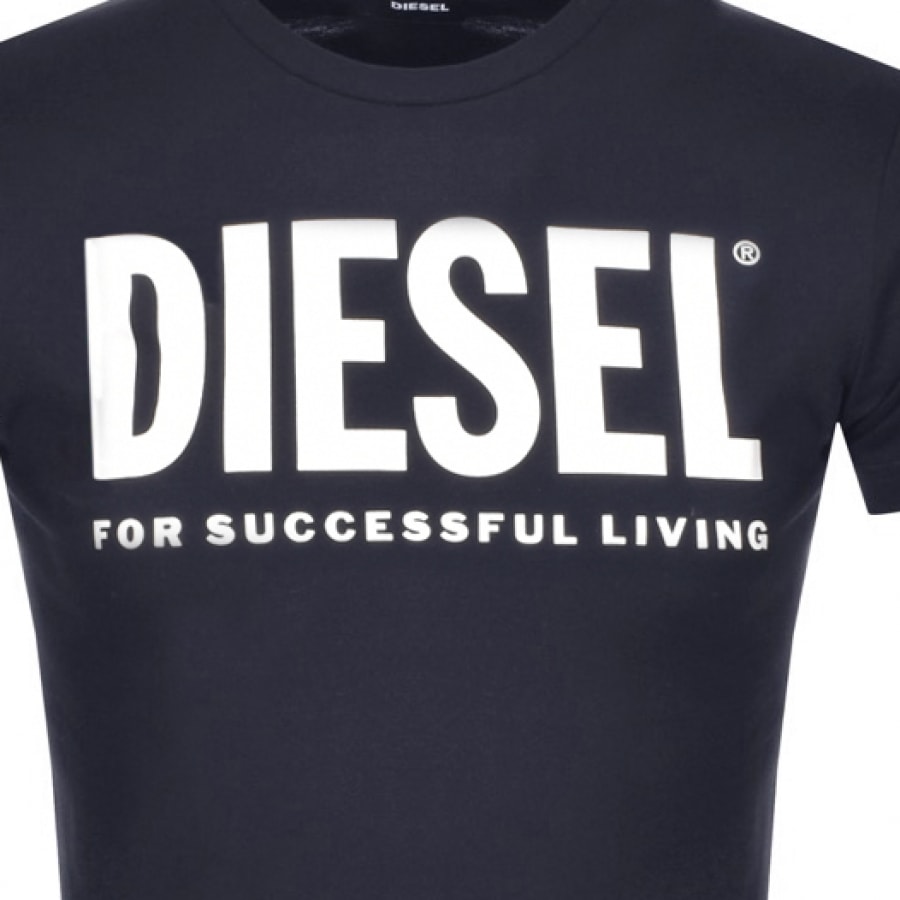 Alternative Image for ProductDiesel T Diego Short Sleeved T Shirt Navy3